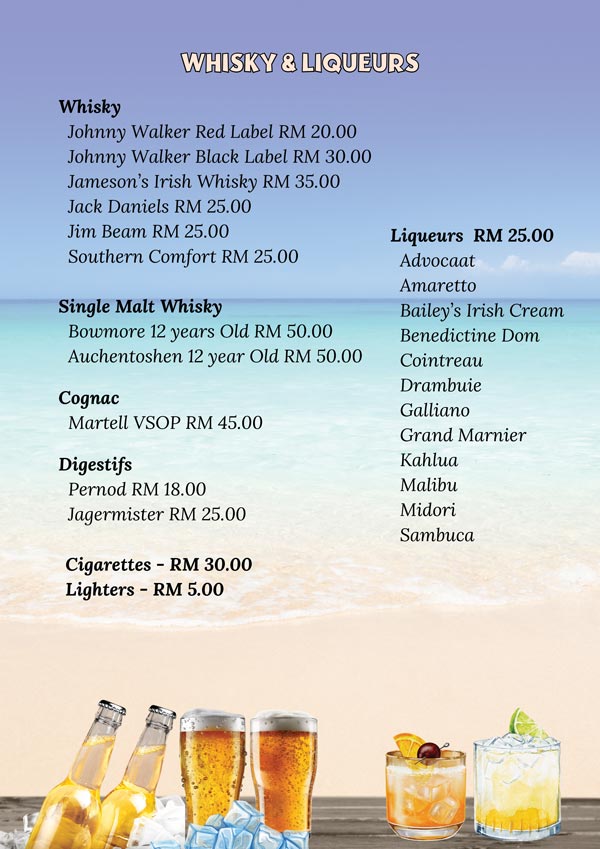 soft drink lists
